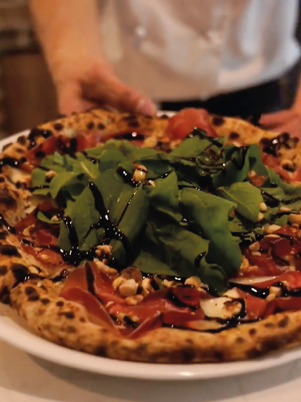 Bresaola Pizza at Elementi