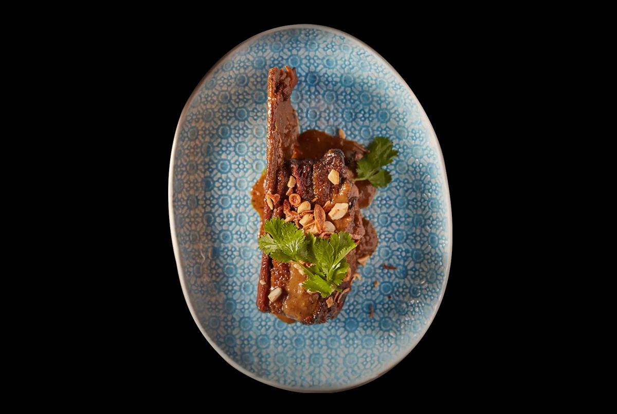 Braised Yellow Curry Beef Short Rib