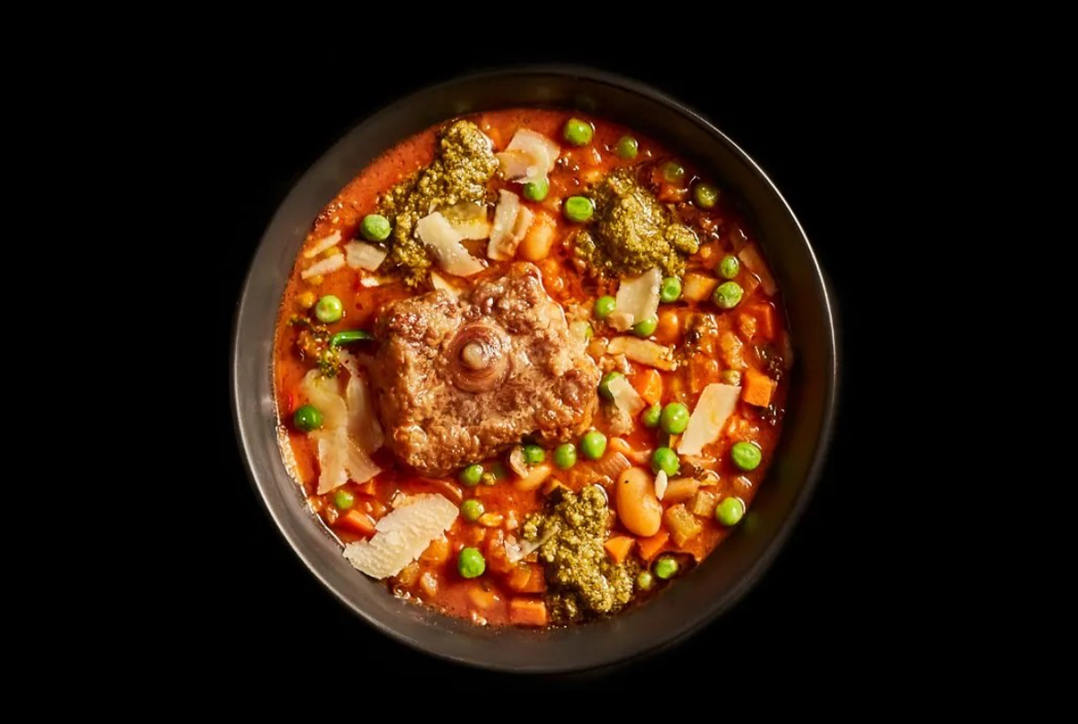Braised Oxtail Minestrone
