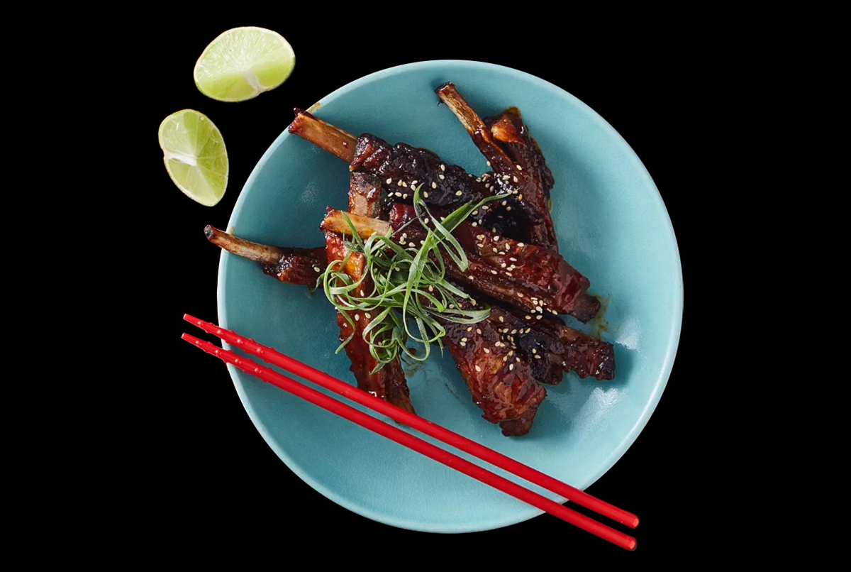Braised Korean Lamb Ribs