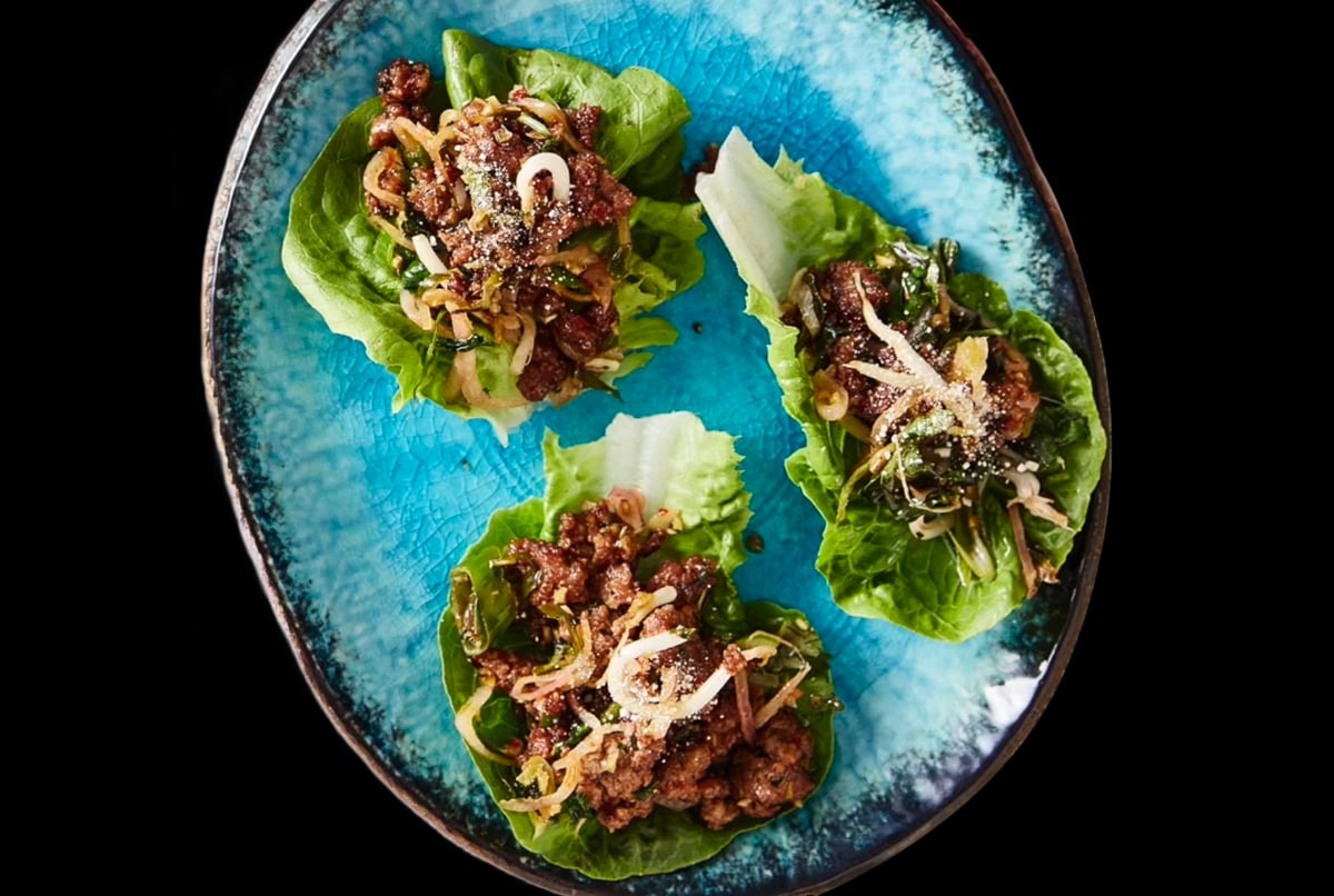 Stir Fried Lamb Larb