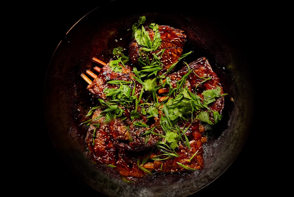 Braised Masterstock Lamb Ribs