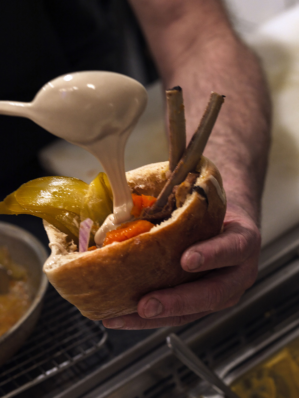 Lamb Pita With A Bone